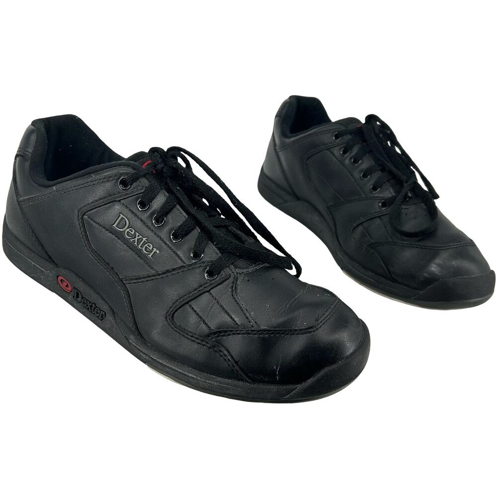 Men's Black Dexter Ricky II Slide Rite Bowling Shoes 10M B1836-1